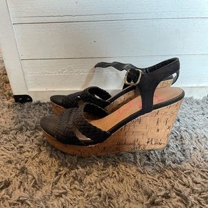 Jelly pop wedges size 6